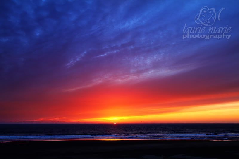 Coast,sunset,Lincoln City OR,Laurie Marie Phtography,Landscape,beach