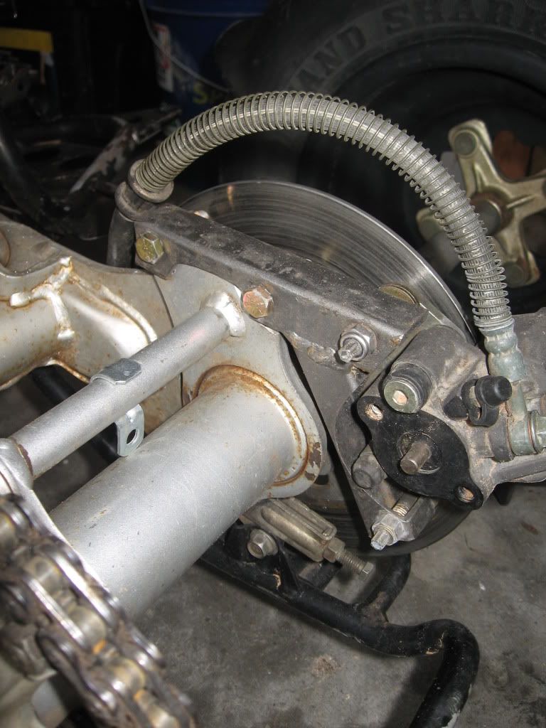 Blaster to banshee rear brake conversion Images Banshee HQ Forums