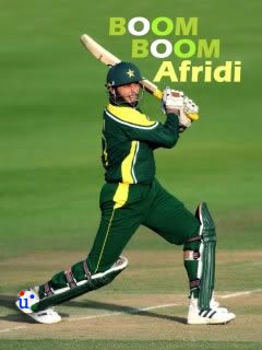 Pakistani-Cricket-Team wallpaper Boom Boom Afridi