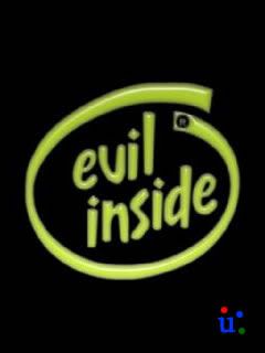 Funny wallpaper Evil Inside