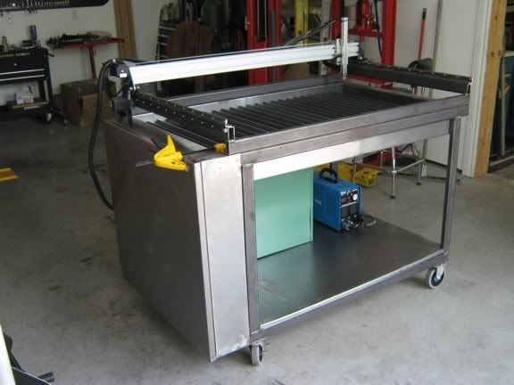 homemade cnc plasma table plasma cutter cart this is the carriage i 