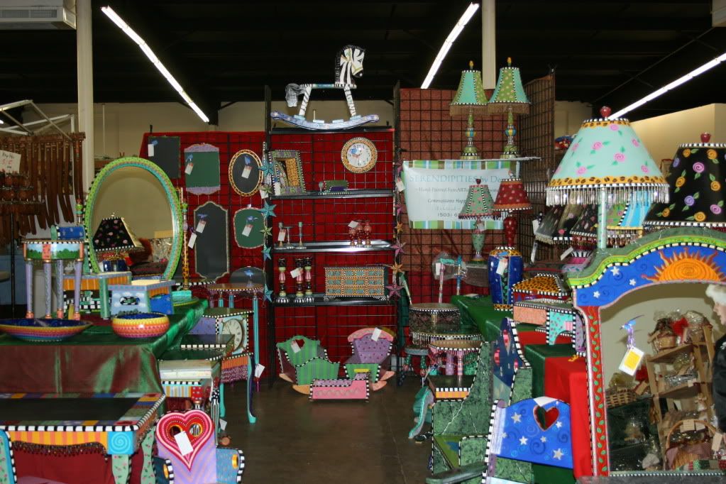 Christmas Art Show Booth