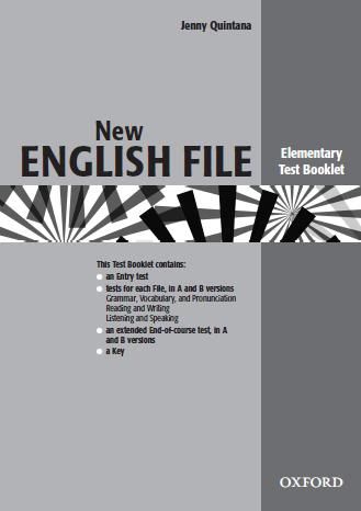 New English File Elementary Test Book Key Pdf