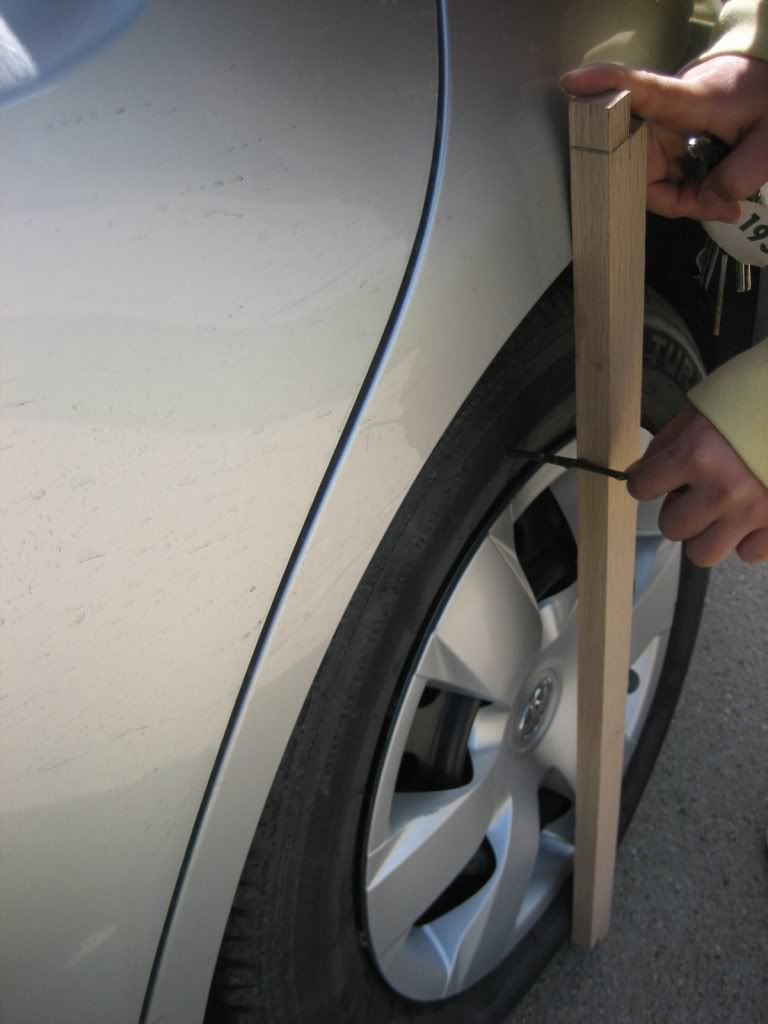 Rear wheel is slanted Toyota Nation Forum