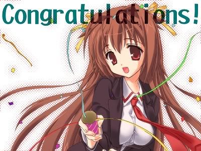 Image result for congratulation anime