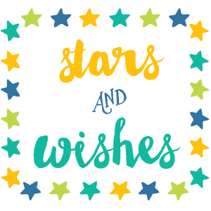 stars and wishes-button