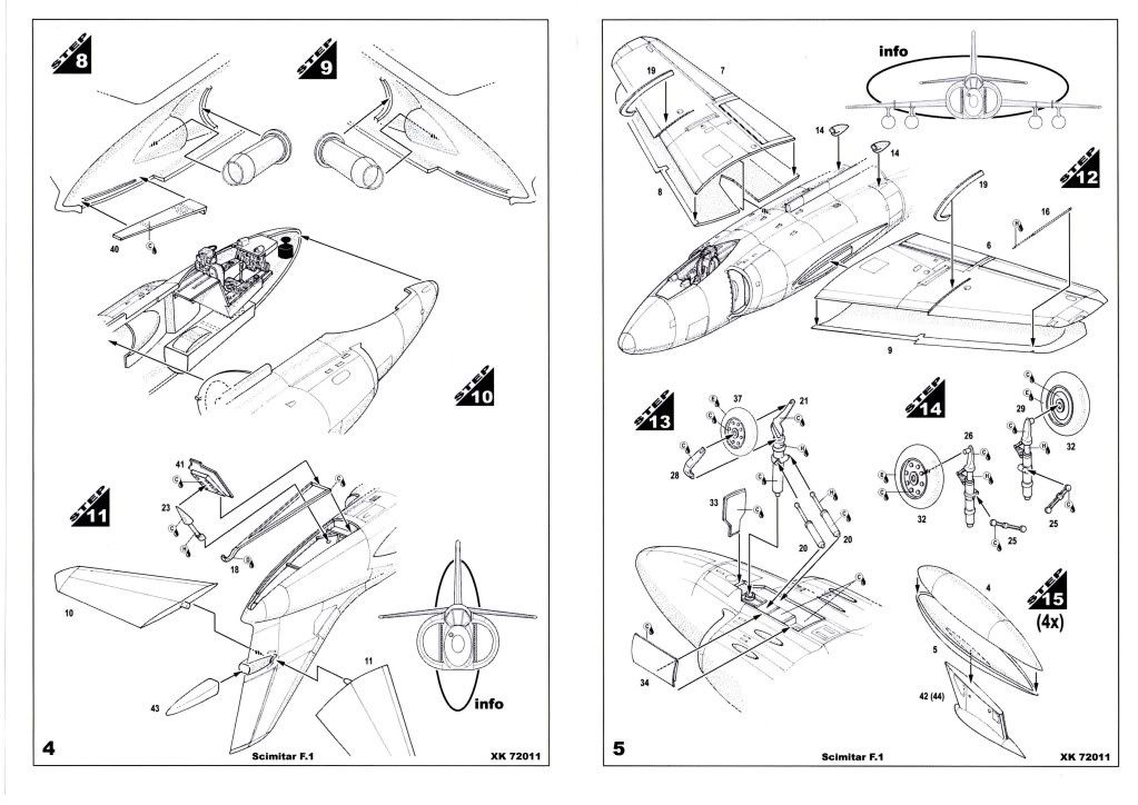 Lost Scimitar Instructions - Aircraft Cold War - Britmodeller.com