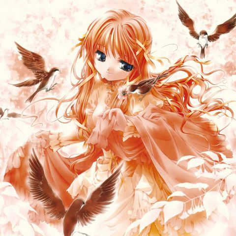 Orange Hair Anime Girl Photo By Pizzapiea Riley Photobucket
